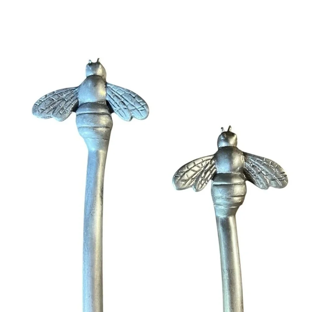 Mariposa Serving Spoon And Fork Salad‎ Bee Set